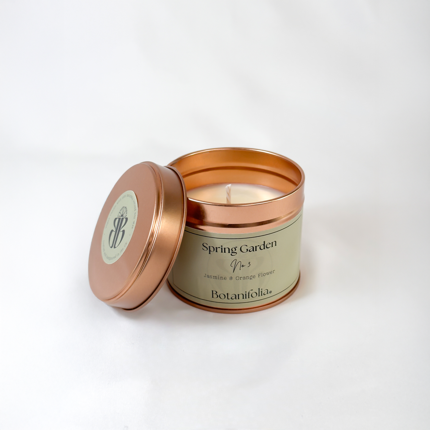 No.03 SPRING GARDEN Aromatic Premium Soy Wax Candle (200mL)