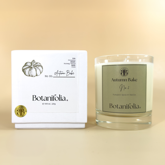 No.02 AUTUMN BAKE Aromatic Premium Soy Wax Candle