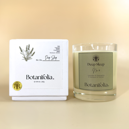 No.04 DEEP SLEEP Aromatic Premium Soy Wax Candle
