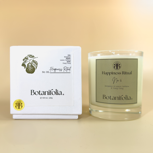 No.06 HAPPINESS RITUAL Aromatic Premium Soy Wax Candle