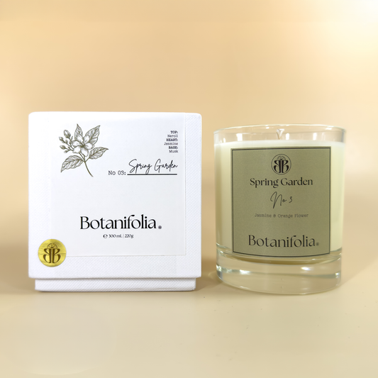 No.03 SPRING GARDEN Aromatic Premium Soy Wax Candle