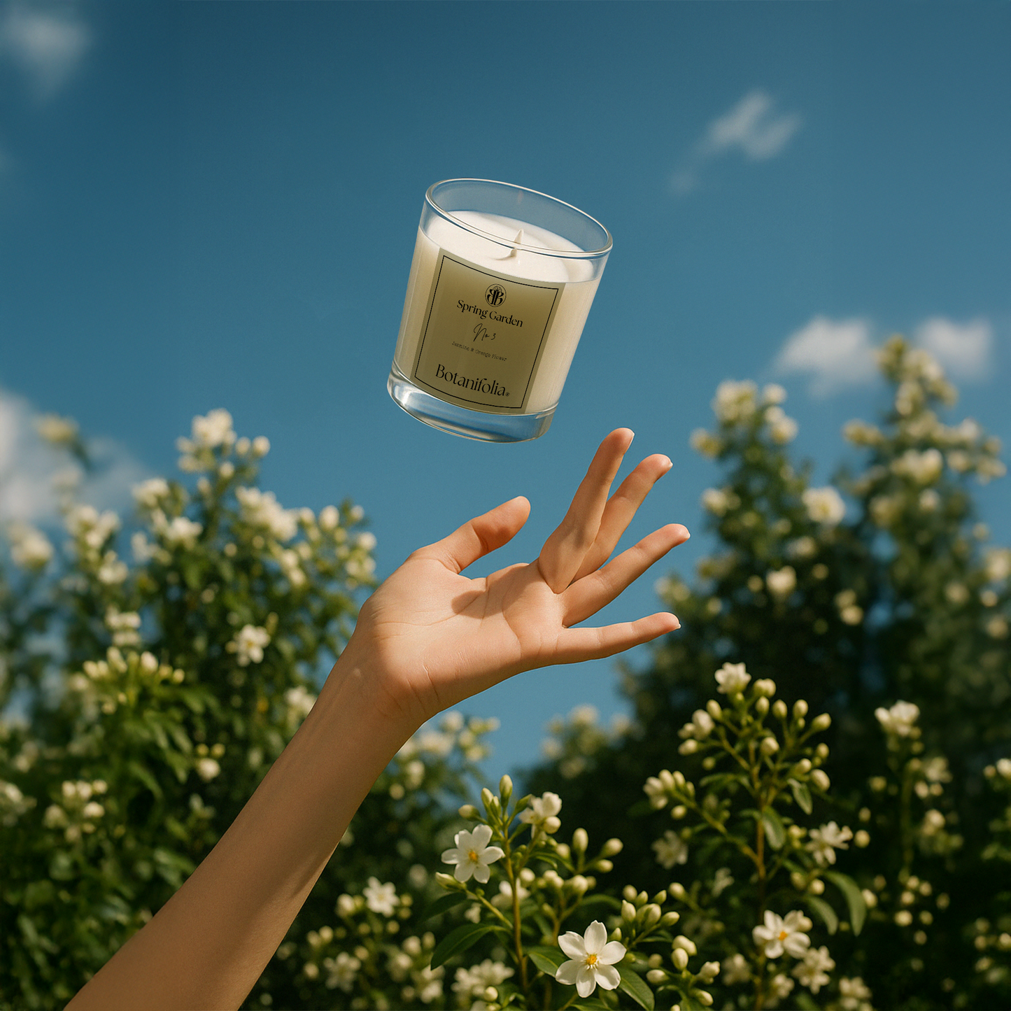 No.03 SPRING GARDEN Aromatic Premium Soy Wax Candle